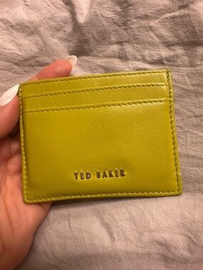 Ted Baker London Garcina Card Holder - Lemon
